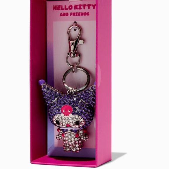 Kuromi Bling Keychain! -NWT - Picture 1 of 4